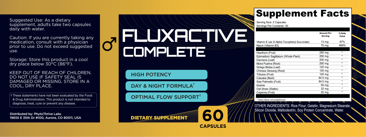 Fluxactive Supplement 